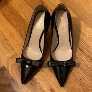 Authentic patent leather Prada heels